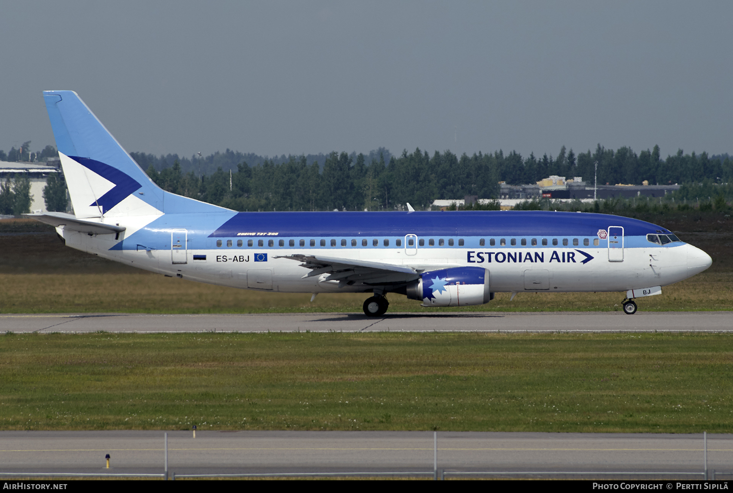 Aircraft Photo of ES-ABJ | Boeing 737-33R | Estonian Air | AirHistory.net #100397