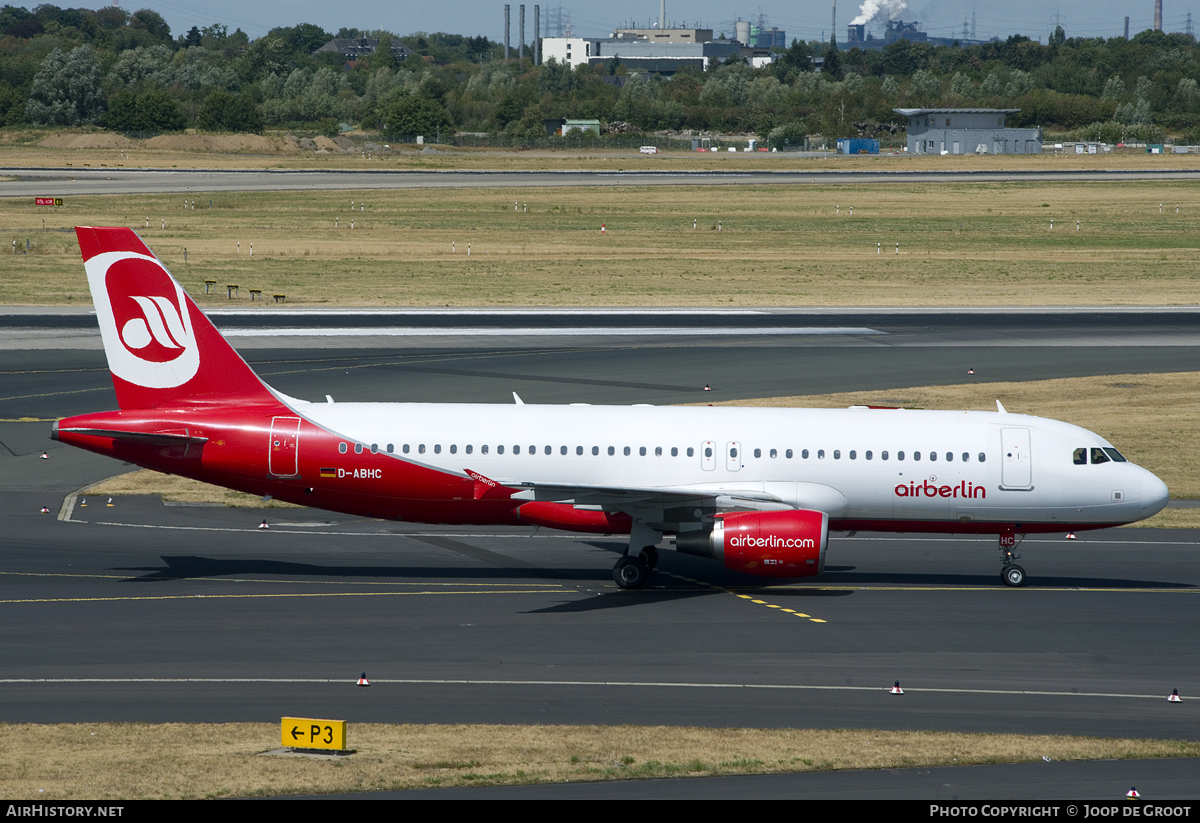Aircraft Photo of D-ABHC | Airbus A320-214 | Air Berlin | AirHistory.net #100407
