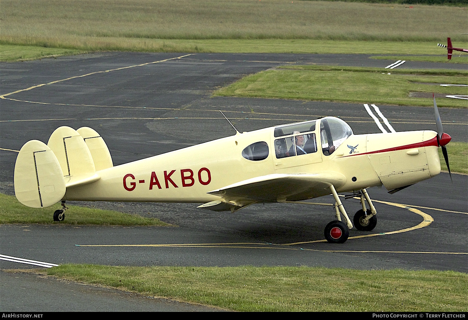 Aircraft Photo of G-AKBO | Miles M.38 Messenger 2A | AirHistory.net #100415