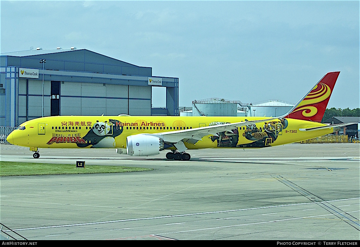 Aircraft Photo of B-7302 | Boeing 787-9 Dreamliner | Hainan Airlines | AirHistory.net #100425