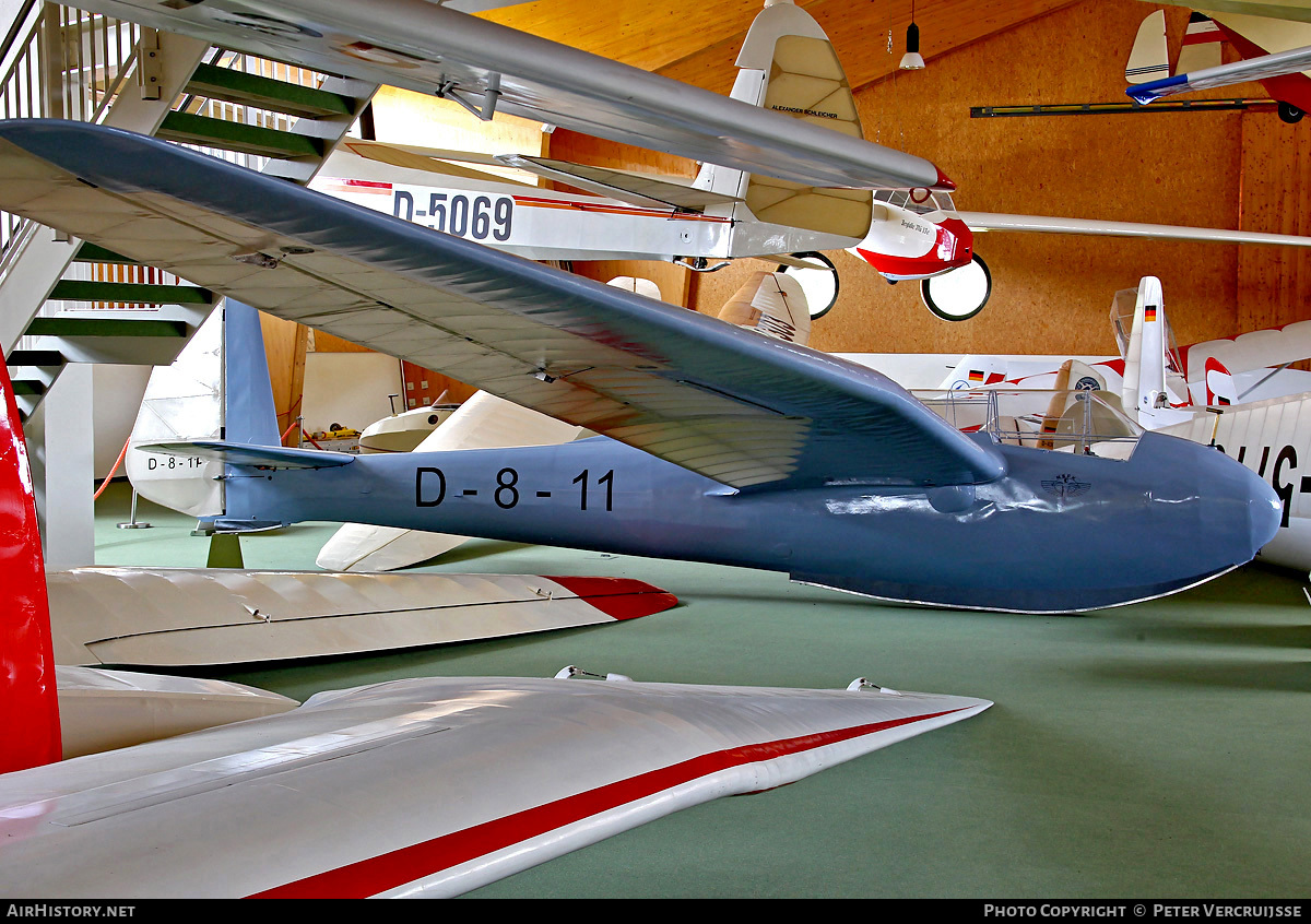 Aircraft Photo of D-8-11 | DFS Kranich II | NSFK - Nationalsozialistisches Fliegerkorps | AirHistory.net #100426