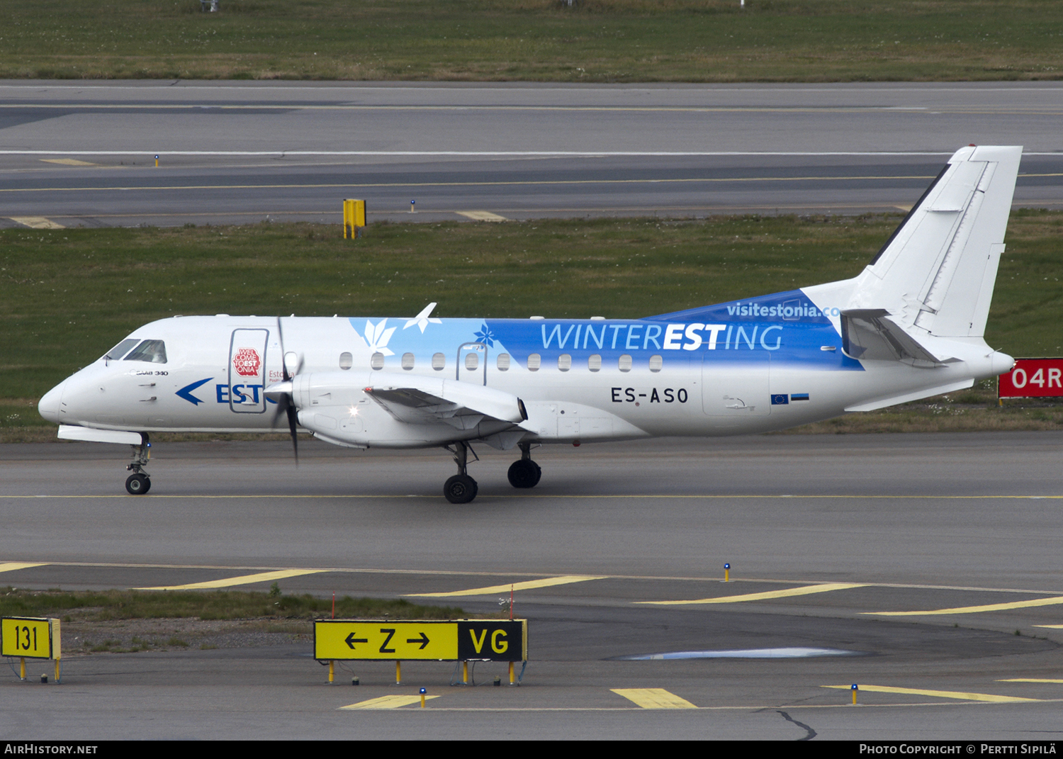 Aircraft Photo of ES-ASO | Saab 340B | Estonian Air | AirHistory.net #100427