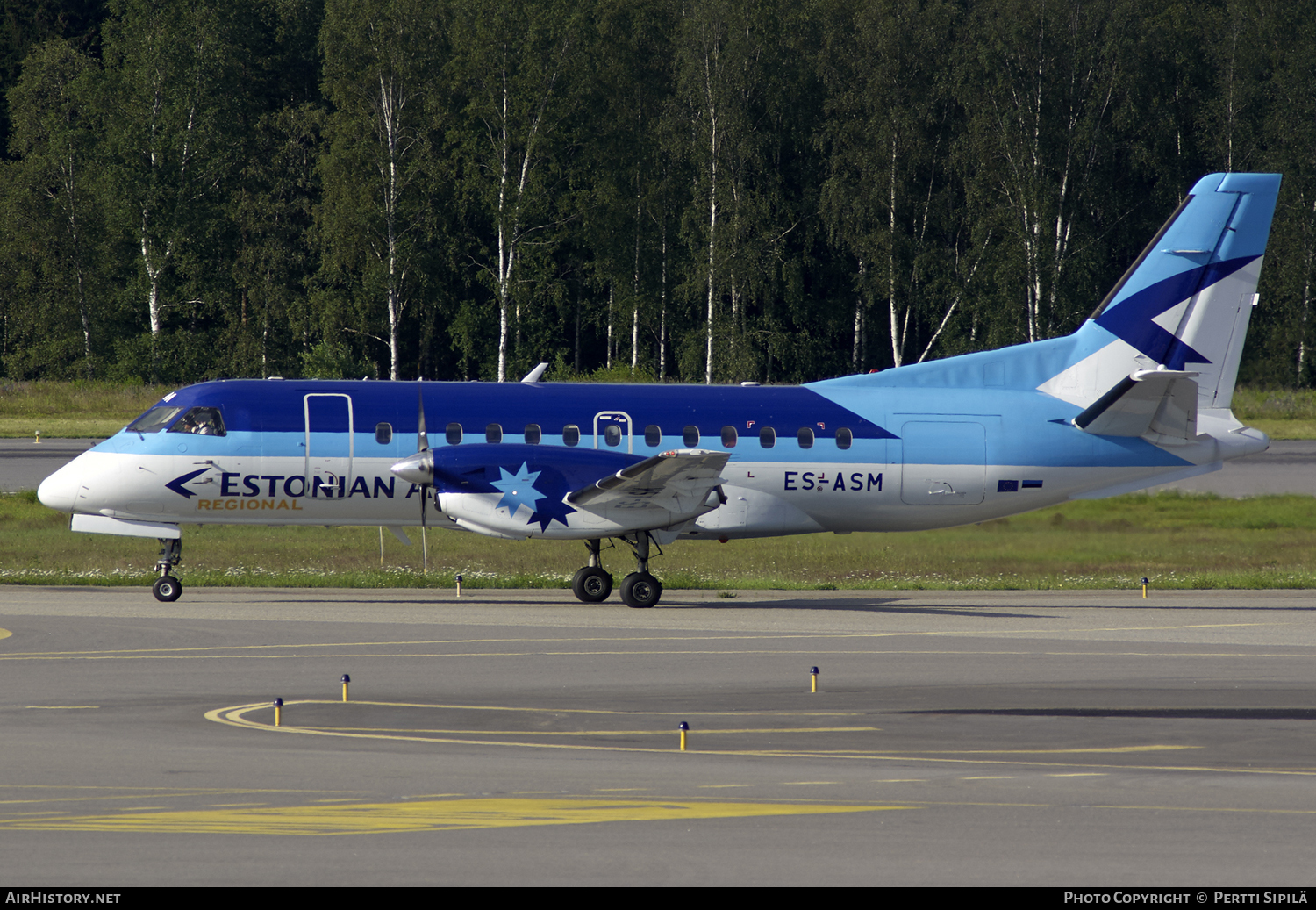 Aircraft Photo of ES-ASM | Saab 340A | Estonian Air Regional | AirHistory.net #100430