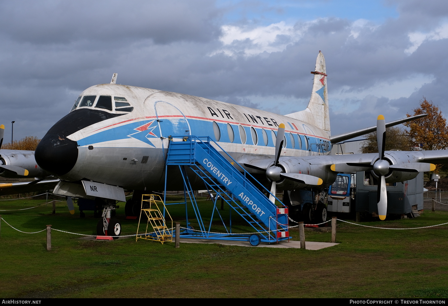 Aircraft Photo of F-BGNR | Vickers 708 Viscount | Air Inter | AirHistory.net #100435