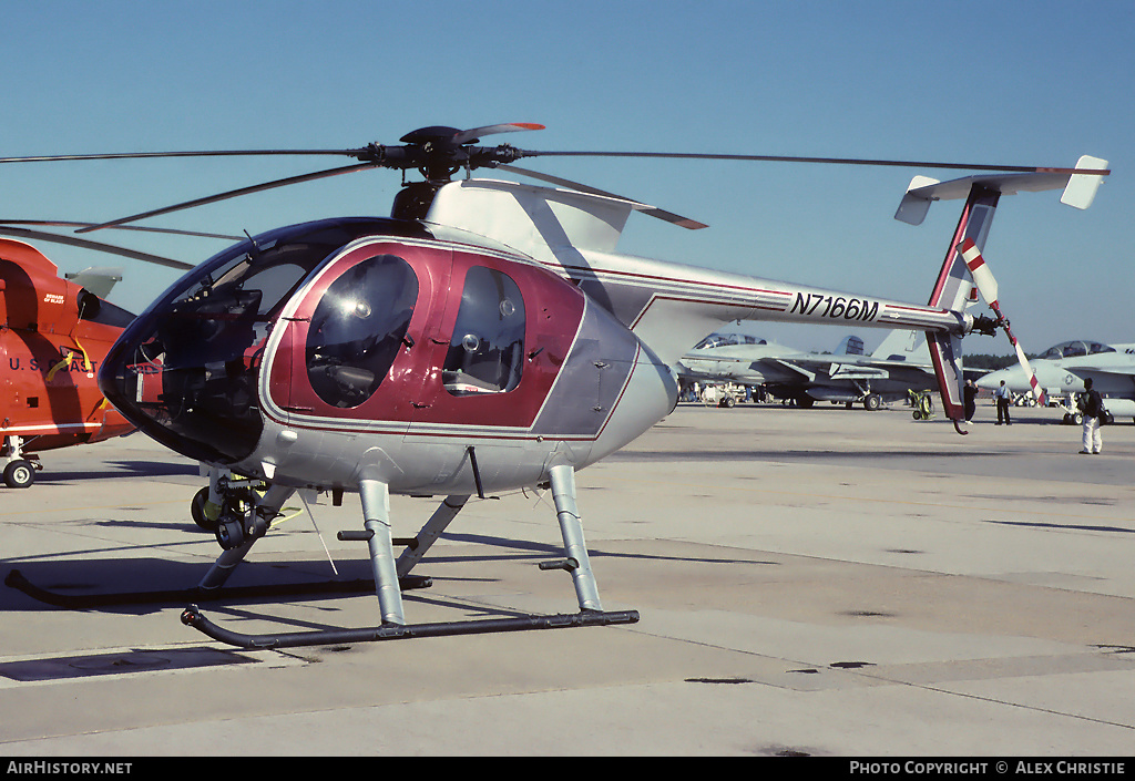 Aircraft Photo of N7166M | Hughes 500E (369E) | AirHistory.net #100456
