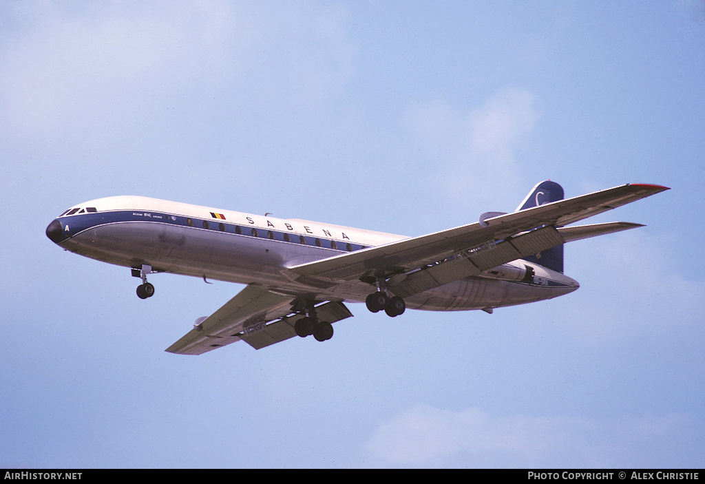 Aircraft Photo of OO-SRA | Sud SE-210 Caravelle VI-N | Sabena | AirHistory.net #100474