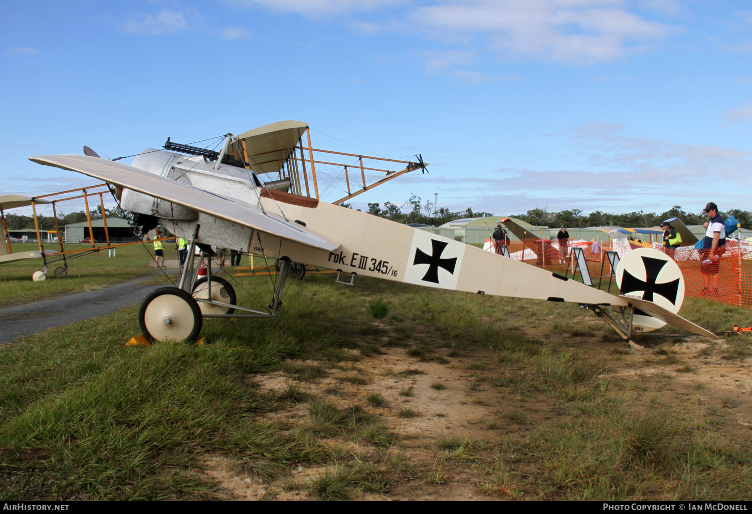 Aircraft Photo of 19-8593 / 345/16 | Fokker E.III Eindecker Replica | Germany - Air Force | AirHistory.net #100494