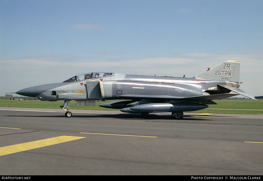 Aircraft Photo of 69-0370 / 69-370 | McDonnell Douglas RF-4C Phantom II | USA - Air Force | AirHistory.net #100497