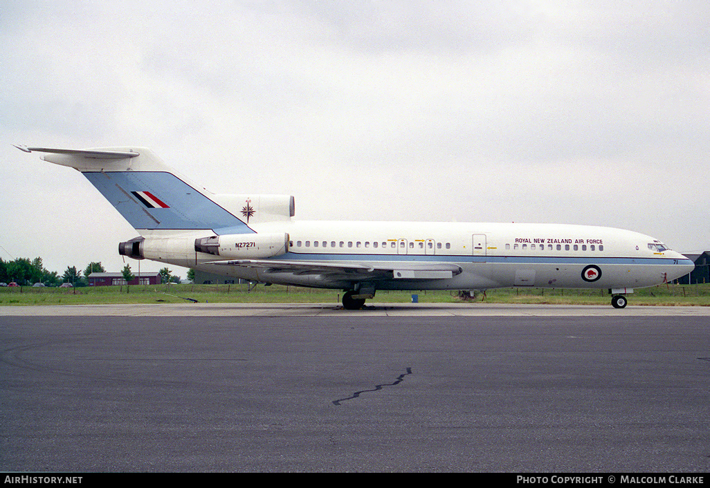 Aircraft Photo of NZ7271 | Boeing 727-22C | New Zealand - Air Force | AirHistory.net #100498