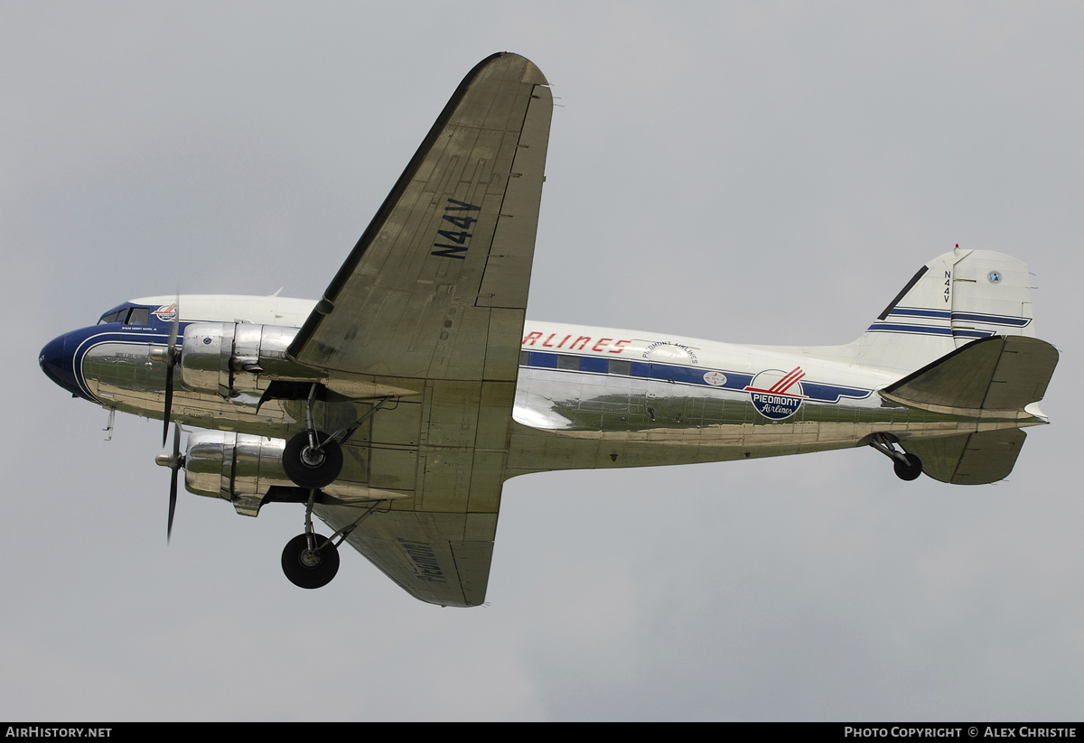 Aircraft Photo of N44V | Douglas DC-3(C) | Piedmont Airlines | AirHistory.net #100510