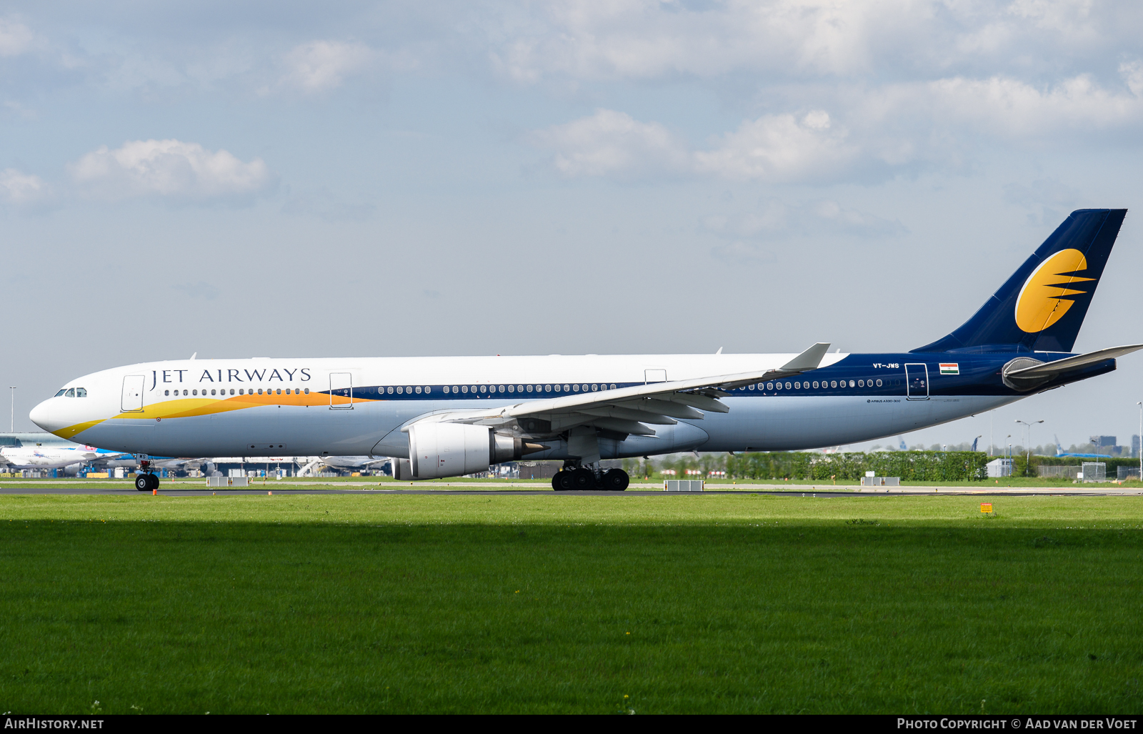 Aircraft Photo of VT-JWS | Airbus A330-302 | Jet Airways | AirHistory.net #100518