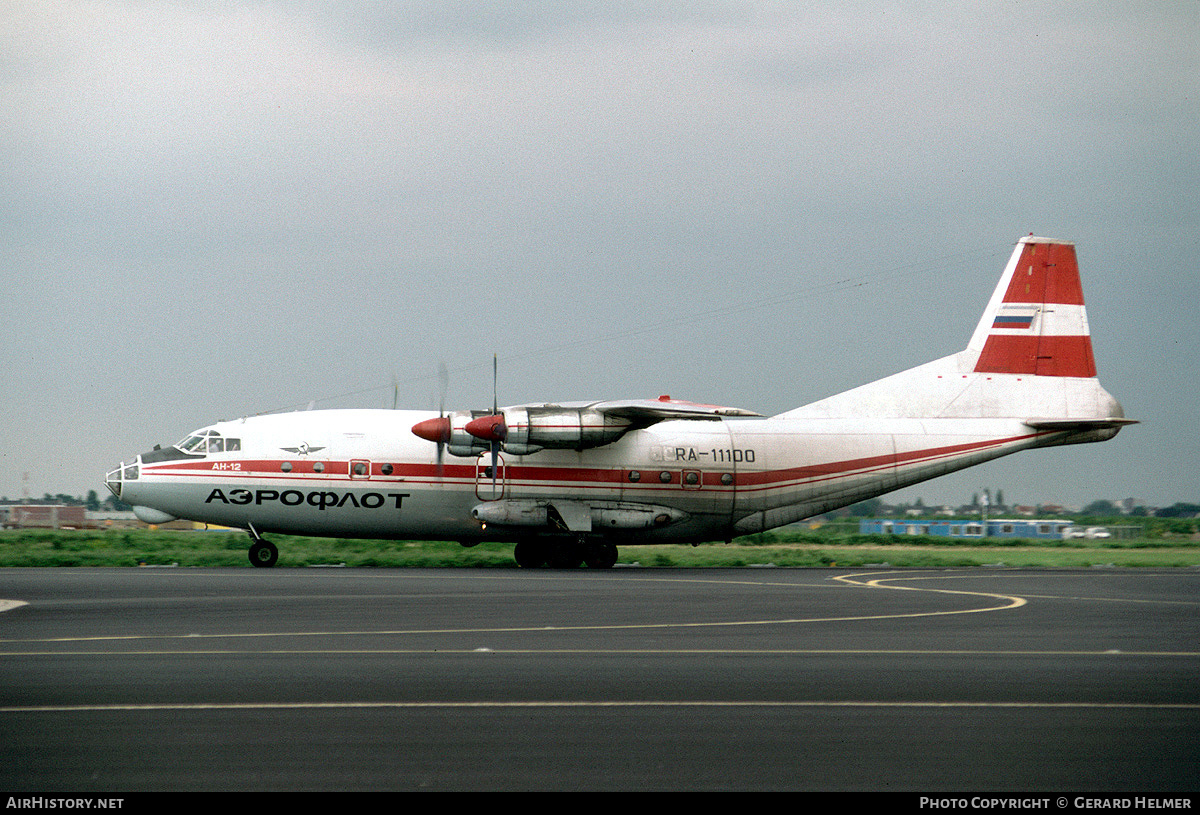 Aircraft Photo of RA-11100 | Antonov An-12TB | Aeroflot | AirHistory.net #100525