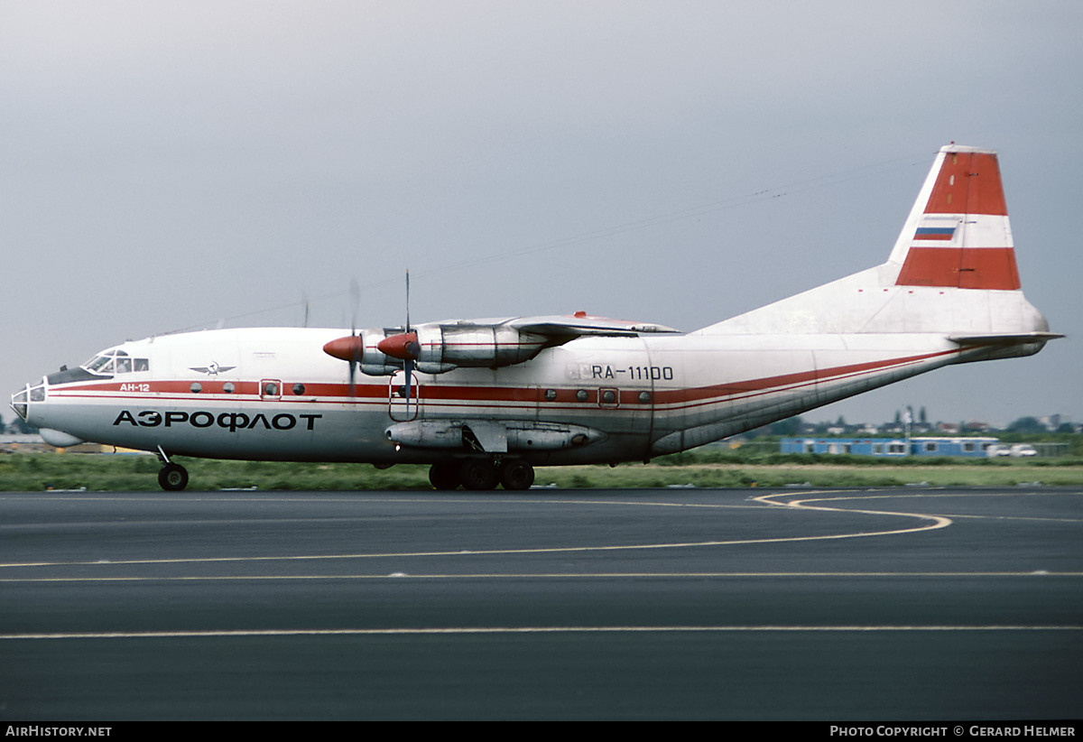 Aircraft Photo of RA-11100 | Antonov An-12TB | Aeroflot | AirHistory.net #100525