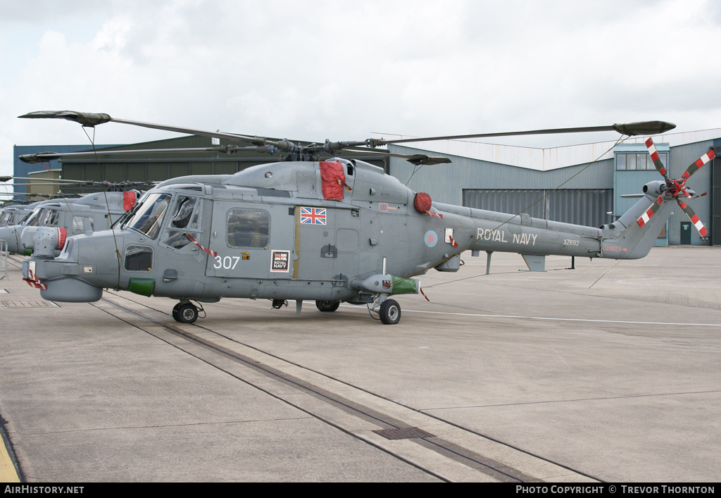 Aircraft Photo of XZ692 | Westland WG-13 Lynx HMA8DSP | UK - Navy | AirHistory.net #100528