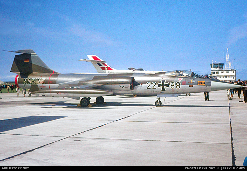 Aircraft Photo of 2288 | Lockheed F-104G Starfighter | Germany - Navy | AirHistory.net #100533