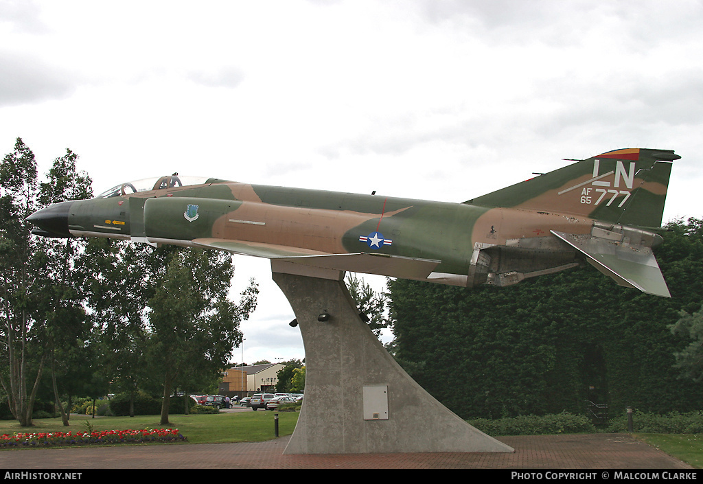 Aircraft Photo of 65-0777 / AF65-777 | McDonnell F-4C Phantom II | USA - Air Force | AirHistory.net #100537