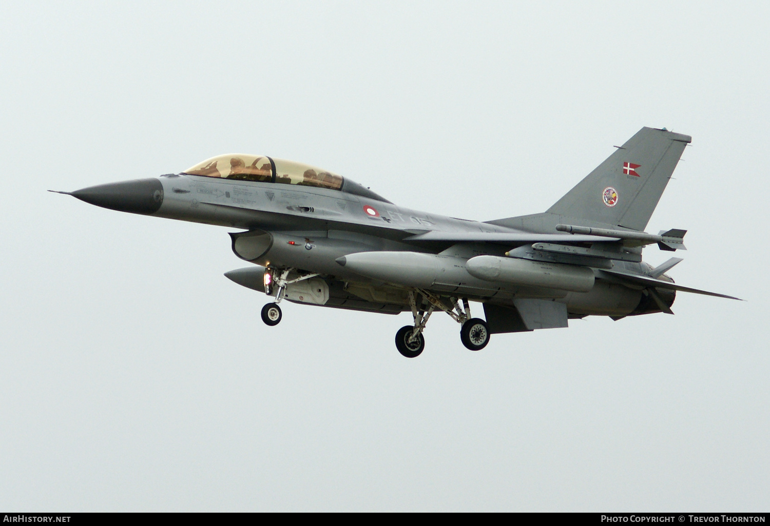 Aircraft Photo of ET-615 | General Dynamics F-16BM Fighting Falcon | Denmark - Air Force | AirHistory.net #100546