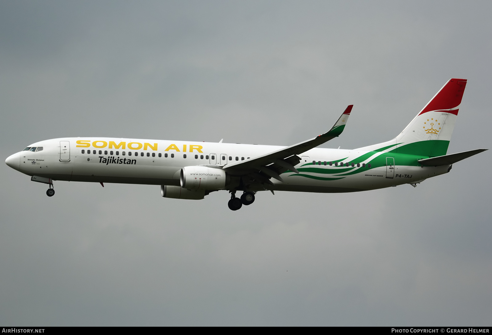 Aircraft Photo of P4-TAJ | Boeing 737-93Y/ER | Somon Air | AirHistory.net #100549