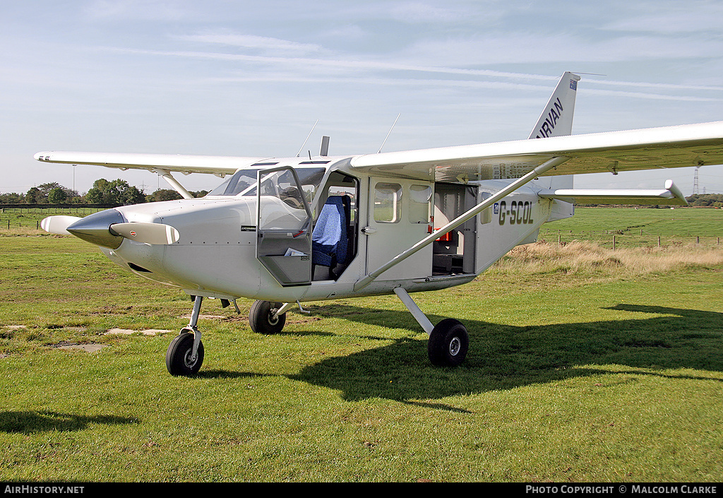 Aircraft Photo of G-SCOL | Gippsland GA8 Airvan | AirHistory.net #100565