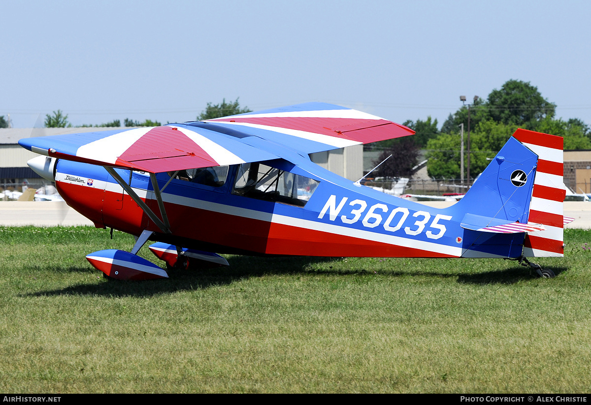 Aircraft Photo of N36035 | Bellanca 8KCAB Decathlon | AirHistory.net #100573