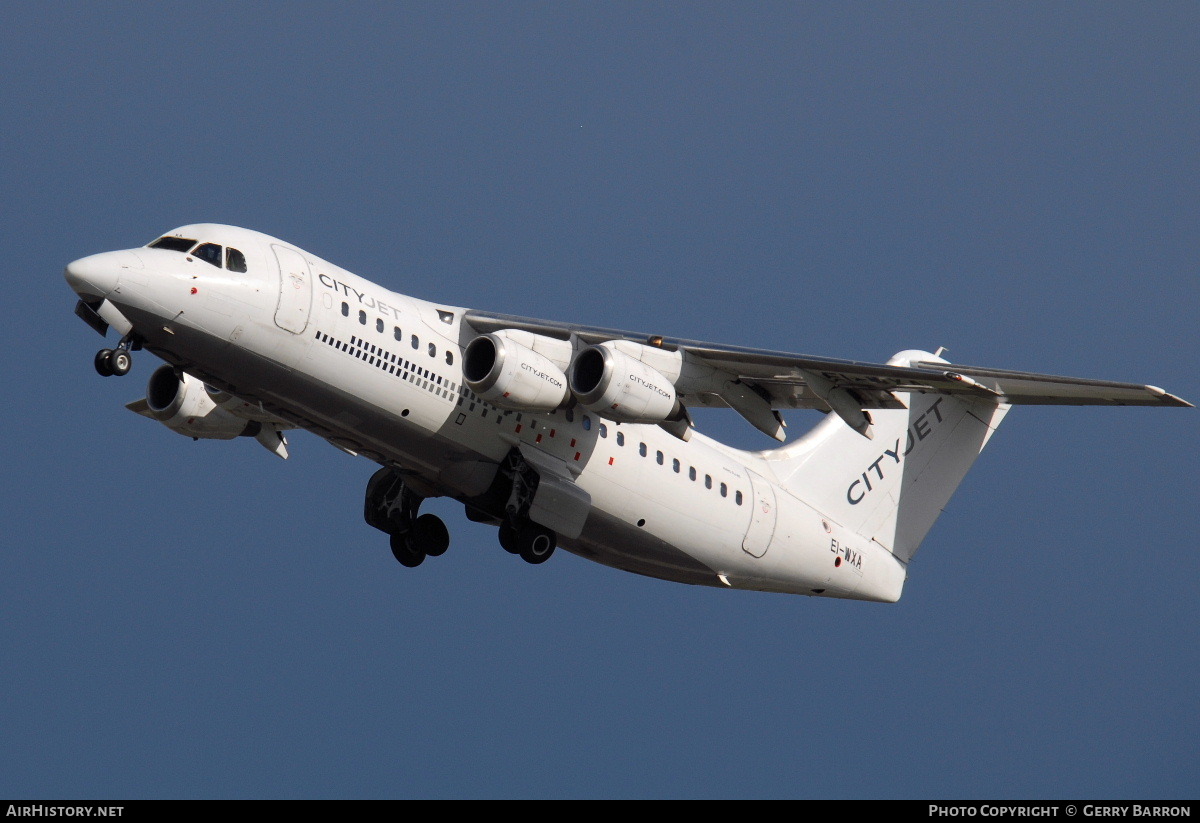 Aircraft Photo of EI-WXA | BAE Systems Avro 146-RJ85 | CityJet | AirHistory.net #100593
