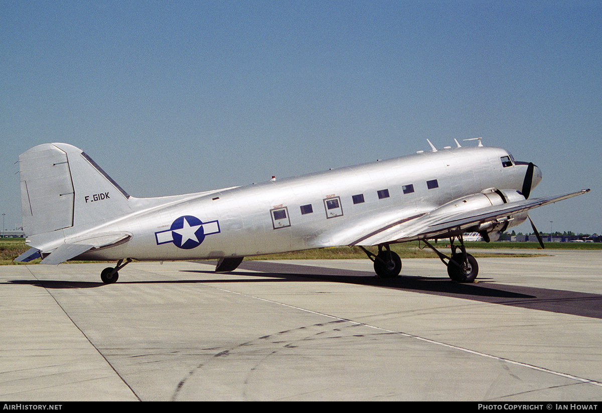 Aircraft Photo of F-GIDK | Douglas DC-3(C) | USA - Air Force | AirHistory.net #100594