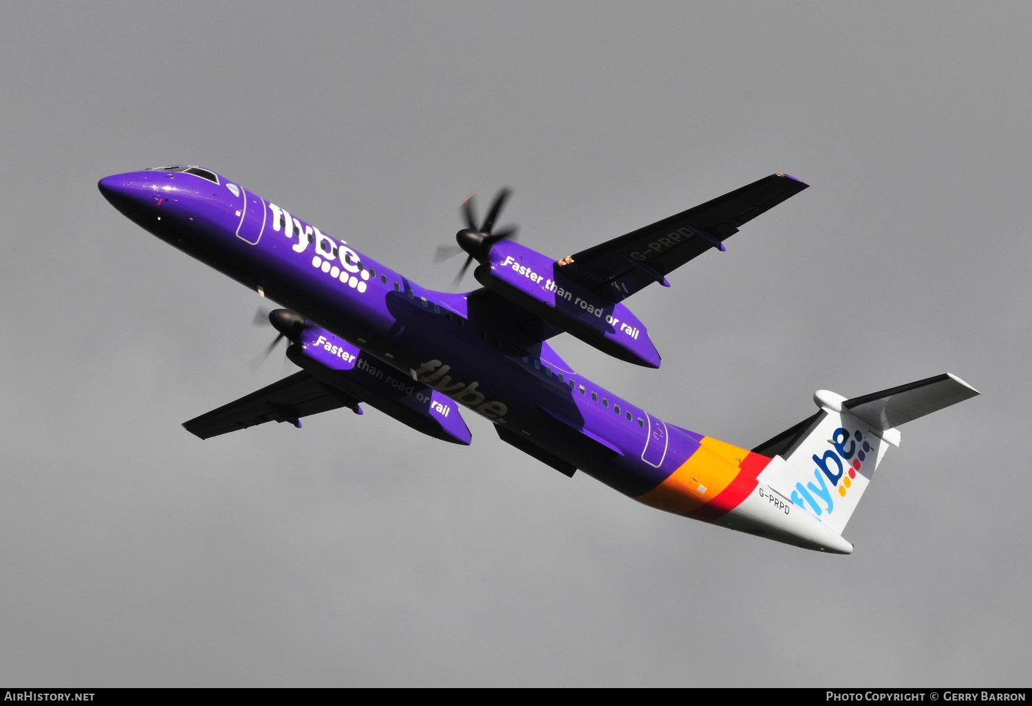 Aircraft Photo of G-PRPD | Bombardier DHC-8-402 Dash 8 | Flybe | AirHistory.net #100613