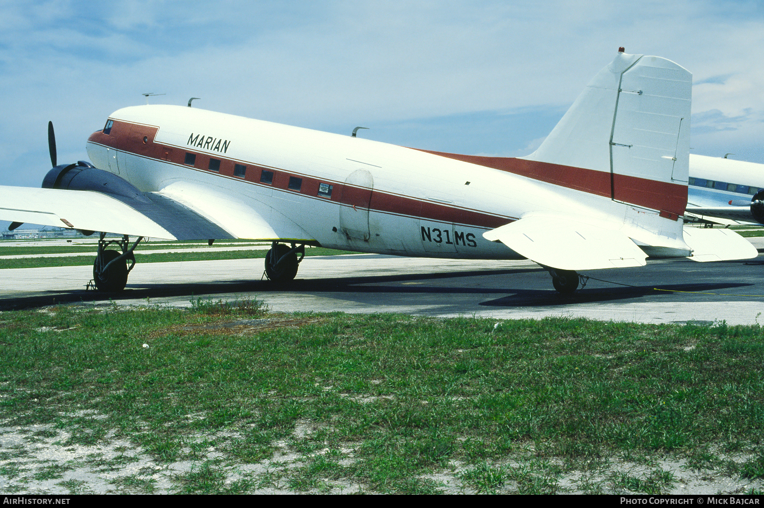 Aircraft Photo of N31MS | Douglas DC-3(C) | Marian Air Service | AirHistory.net #100623