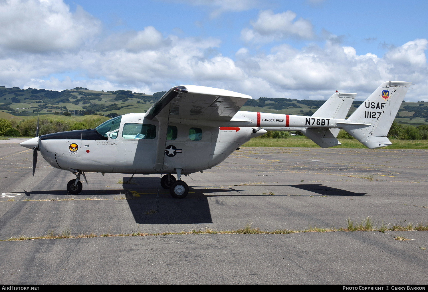 Aircraft Photo of N76BT / 11127 | Cessna 337H Skymaster | USA - Air Force | AirHistory.net #100630