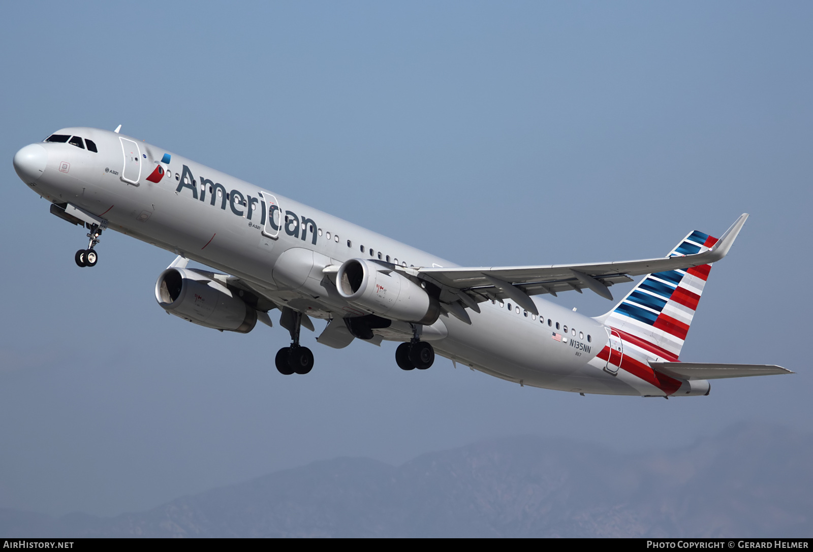 Aircraft Photo of N135NN | Airbus A321-231 | American Airlines | AirHistory.net #100631