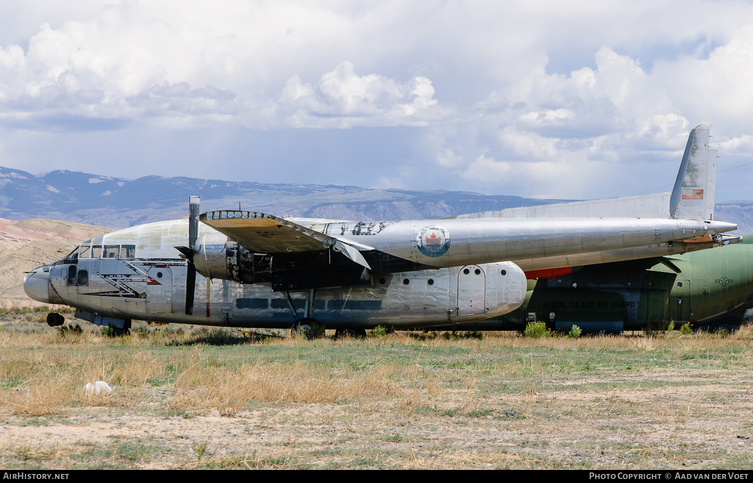 Aircraft Photo of N8094 / 22135 | Fairchild C-119G Flying Boxcar | Canada - Air Force | AirHistory.net #100645