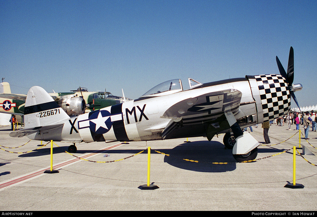 Aircraft Photo of N47DD / 226671 | Republic P-47D Thunderbolt | USA - Air Force | AirHistory.net #100647
