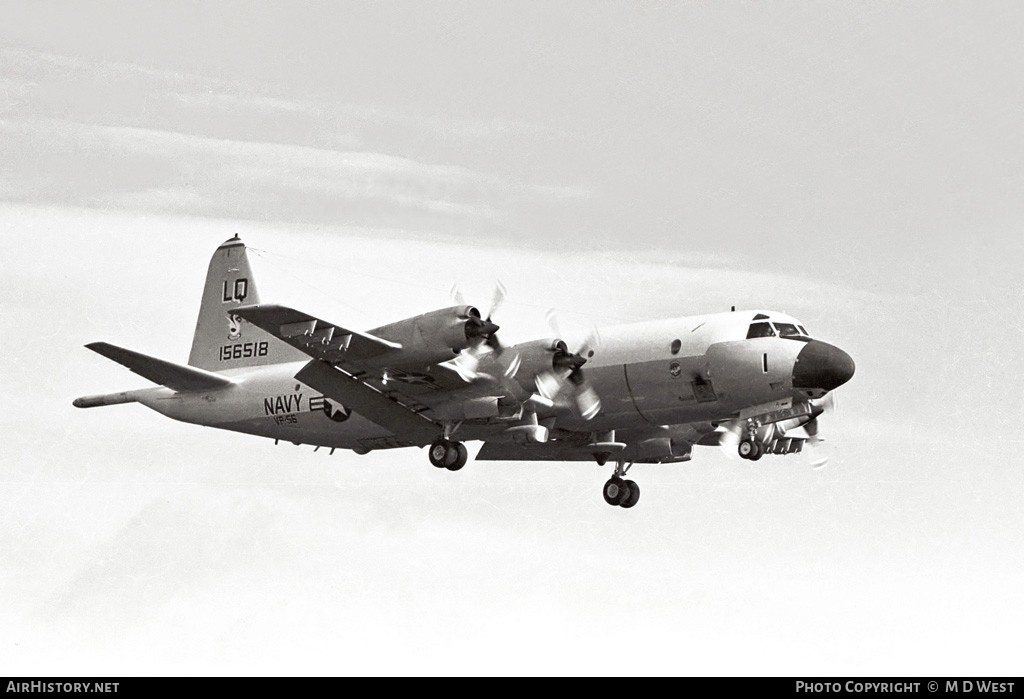 Aircraft Photo of 156518 | Lockheed P-3C Orion | USA - Navy | AirHistory.net #100653