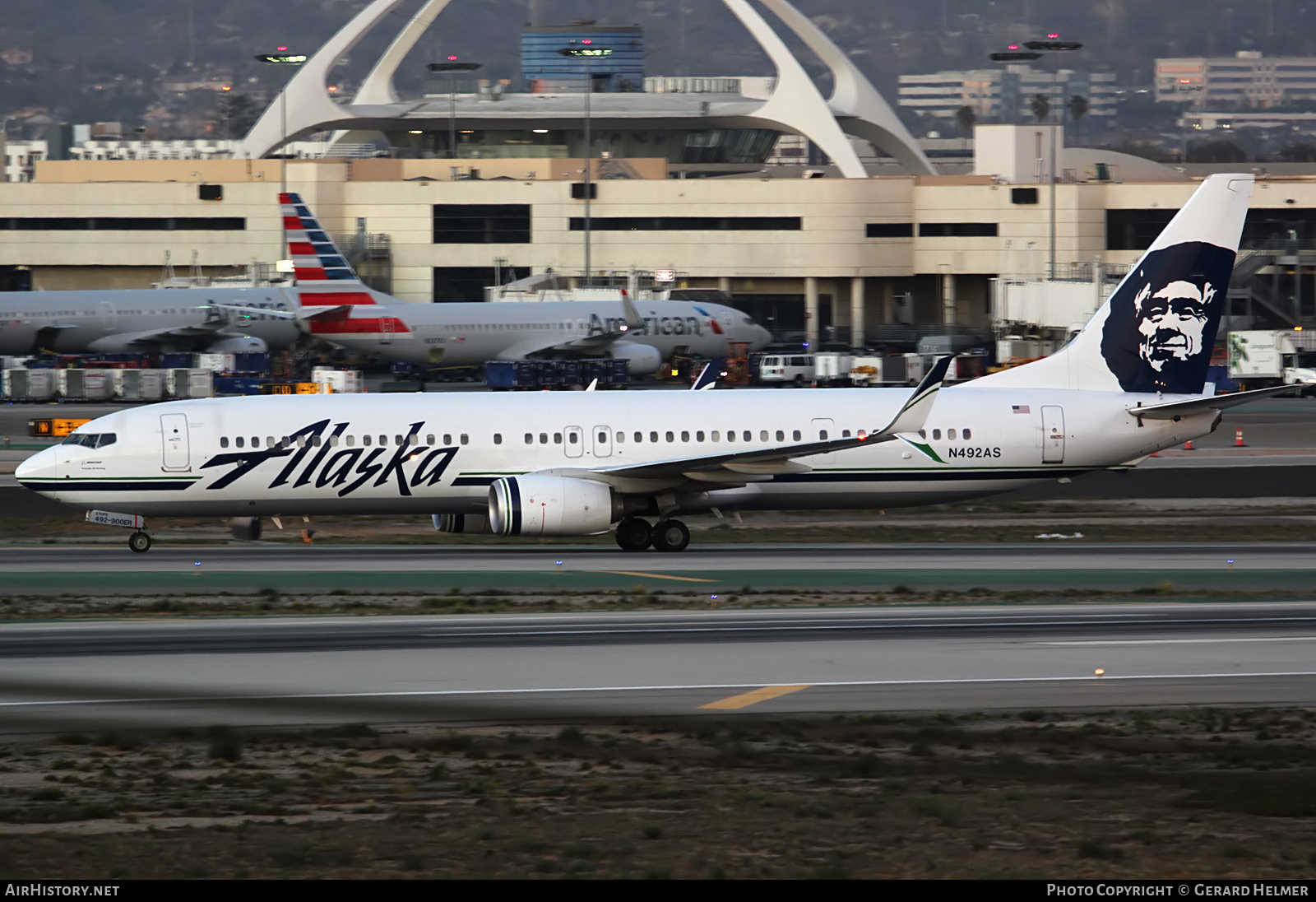 Aircraft Photo of N492AS | Boeing 737-990/ER | Alaska Airlines | AirHistory.net #100660