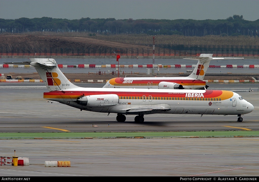 Aircraft Photo of EC-EYX | McDonnell Douglas MD-87 (DC-9-87) | Iberia | AirHistory.net #100664