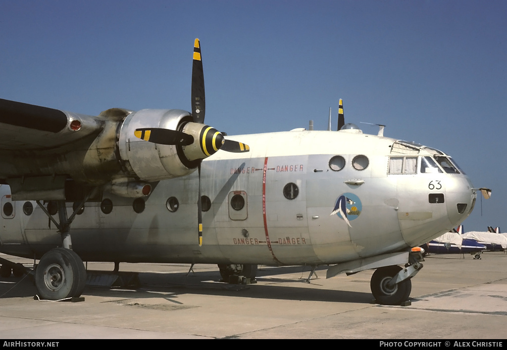 Aircraft Photo of 63 | Nord 2501F-2 Noratlas | France - Air Force | AirHistory.net #100668