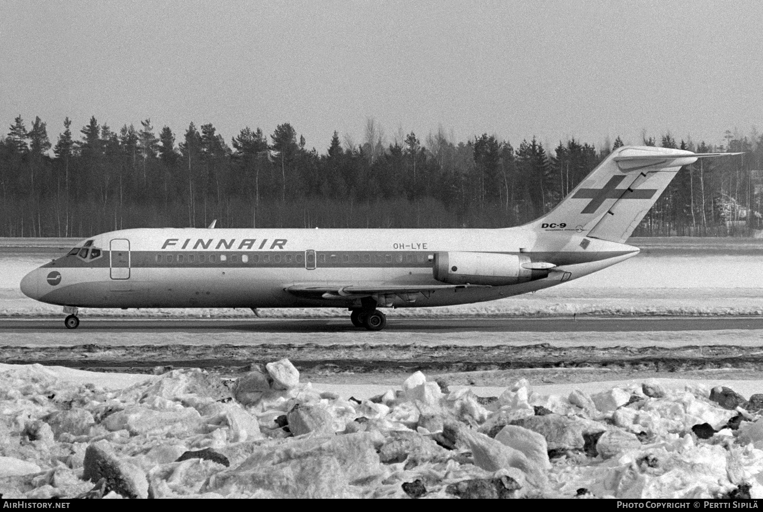 Aircraft Photo of OH-LYE | Douglas DC-9-14 | Finnair | AirHistory.net #100674