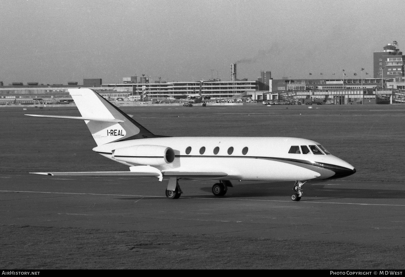 Aircraft Photo of I-REAL | Dassault Falcon 20E | AirHistory.net #100692