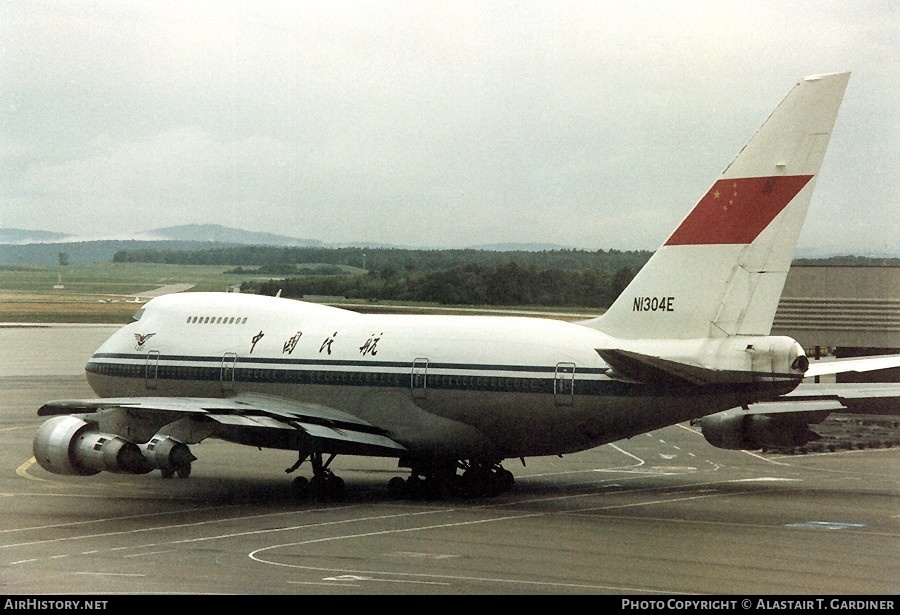 Aircraft Photo of N1304E | Boeing 747SP-J6 | CAAC - Civil Aviation Administration of China | AirHistory.net #100697