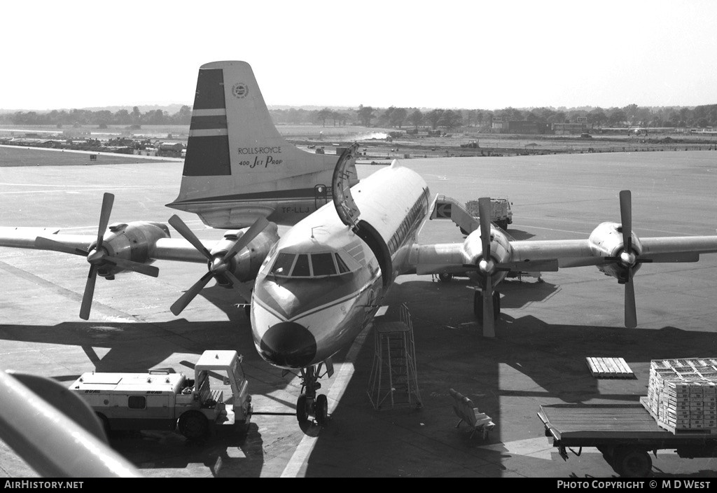 Aircraft Photo of TF-LLJ | Canadair CL-44D4-2 | Loftleiðir - Icelandic Airlines | AirHistory.net #100701