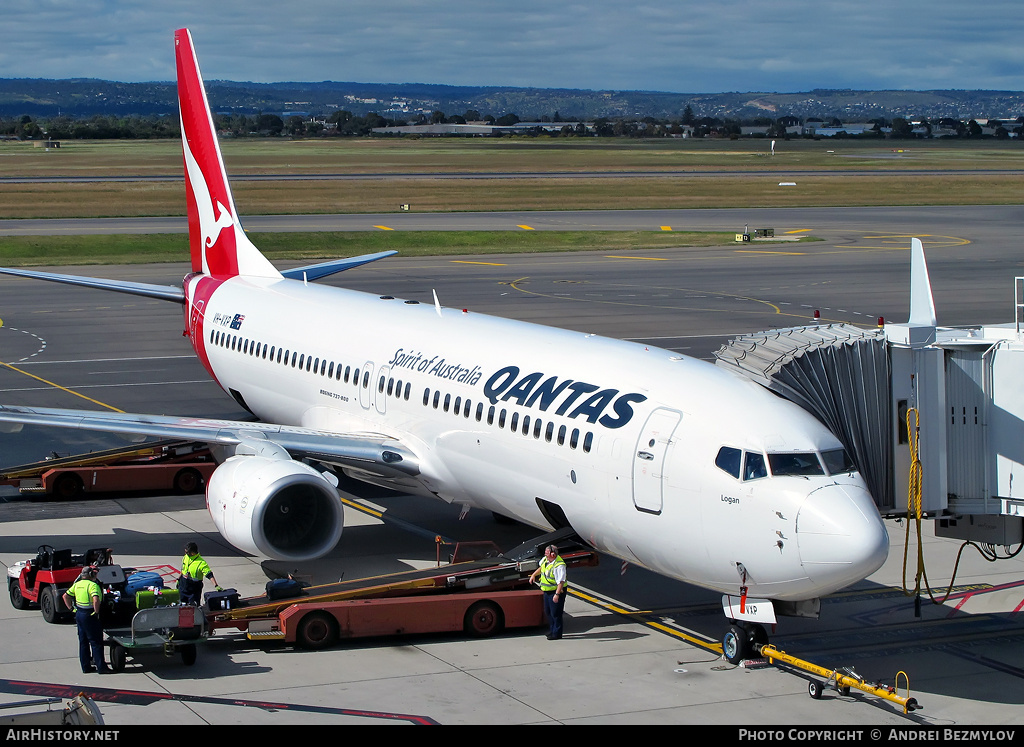 Aircraft Photo of VH-VXP | Boeing 737-838 | Qantas | AirHistory.net #100702