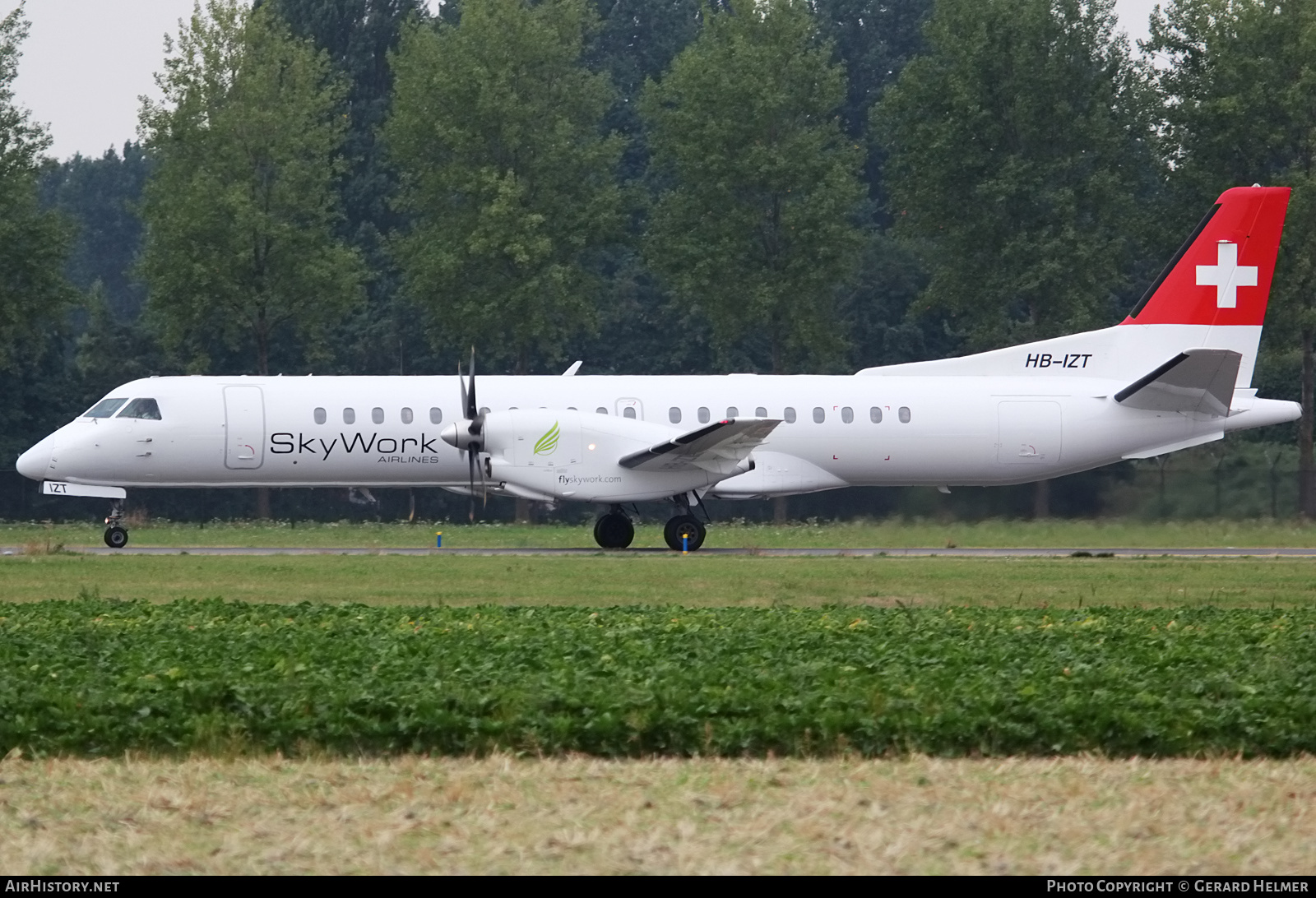 Aircraft Photo of HB-IZT | Saab 2000 | SkyWork Airlines | AirHistory.net #100713