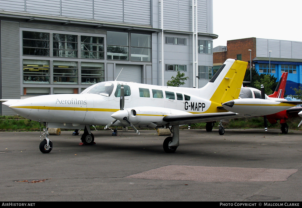Aircraft Photo of G-MAPP | Cessna 402B Utililiner | AirHistory.net #100728