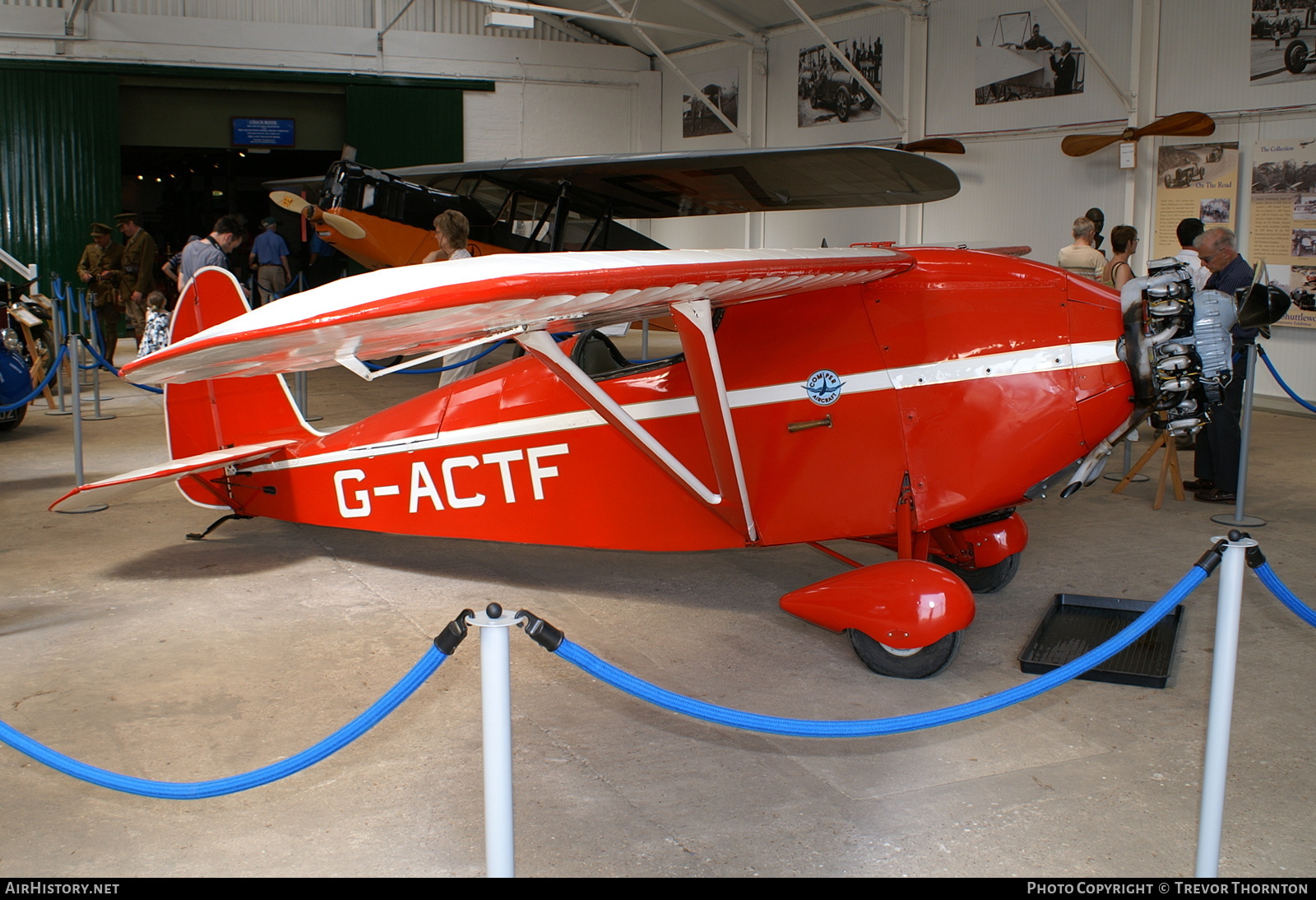 Aircraft Photo of G-ACTF | Comper CLA-7 Swift | AirHistory.net #100733