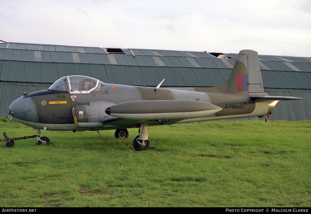 Aircraft Photo of G-BKOU / XN637 | Hunting P.84 Jet Provost T3 | UK - Air Force | AirHistory.net #100734