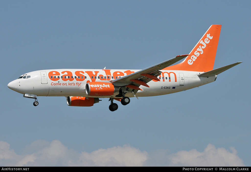 Aircraft Photo of G-EZKG | Boeing 737-73V | EasyJet | AirHistory.net #100739