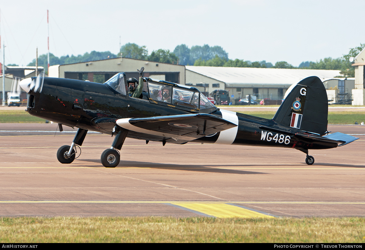 Aircraft Photo of WG486 | De Havilland DHC-1 Chipmunk T10 | UK - Air Force | AirHistory.net #100748