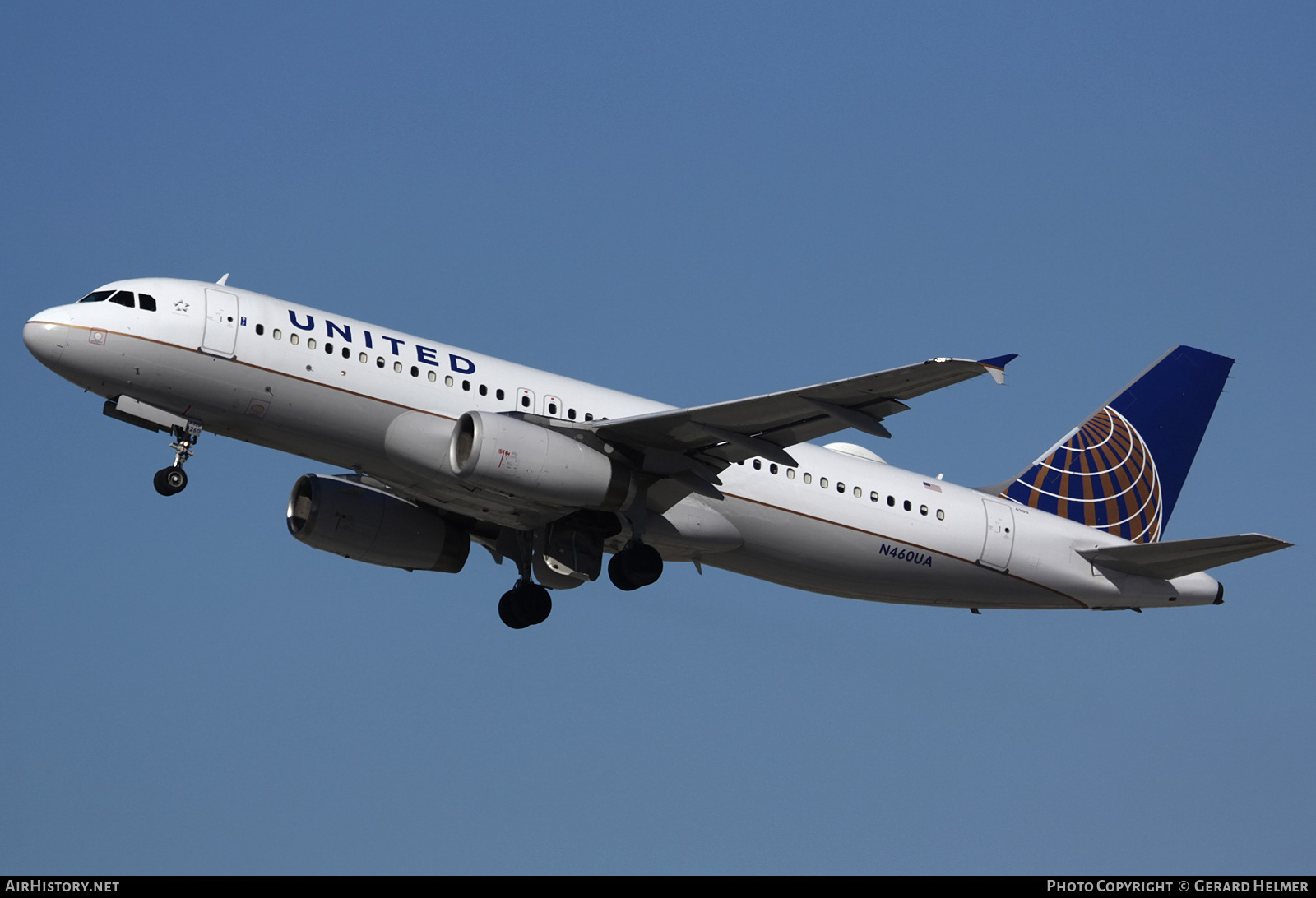 Aircraft Photo of N460UA | Airbus A320-232 | United Airlines | AirHistory.net #100767