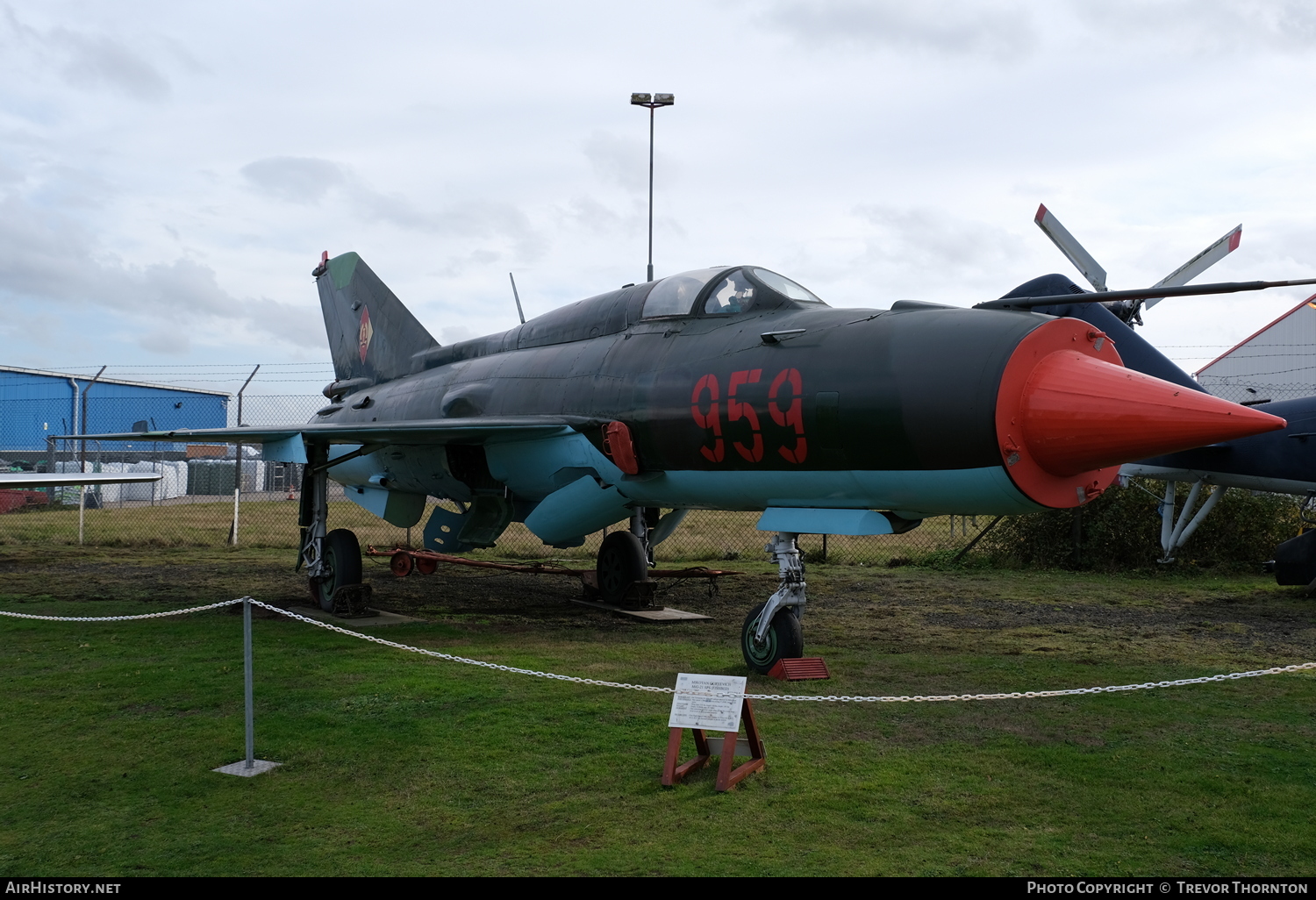 Aircraft Photo of 959 | Mikoyan-Gurevich MiG-21SPS-K | East Germany - Air Force | AirHistory.net #100769