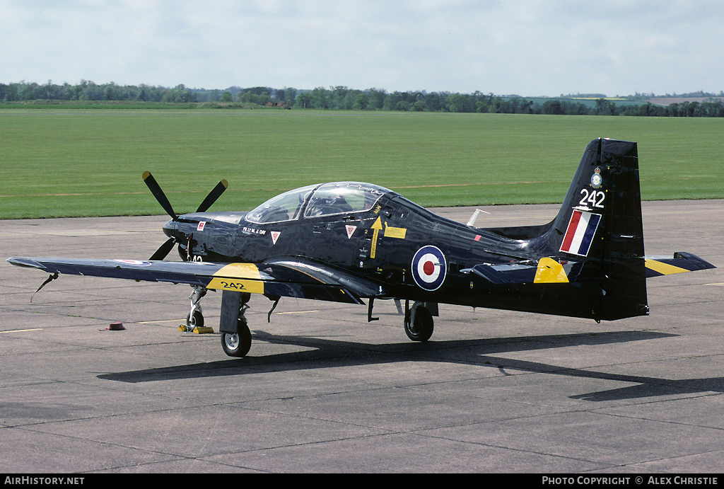 Aircraft Photo of ZF242 | Short S-312 Tucano T1 | UK - Air Force | AirHistory.net #100778